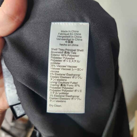 J Crew Pencil Midi Skirt Four Season Stretch Size 14 Black Carreman - Picture 9 of 9